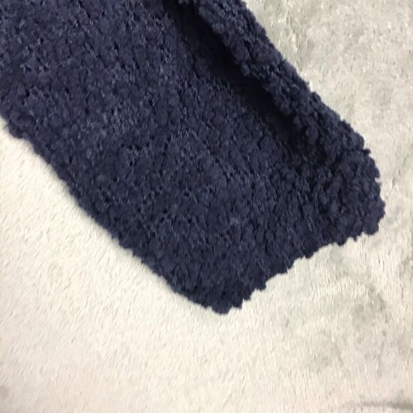 Bobeau Womens M Blue Funnel Neck Pullover Sweater Boucle Chunky Knit NWT - Picture 16 of 16